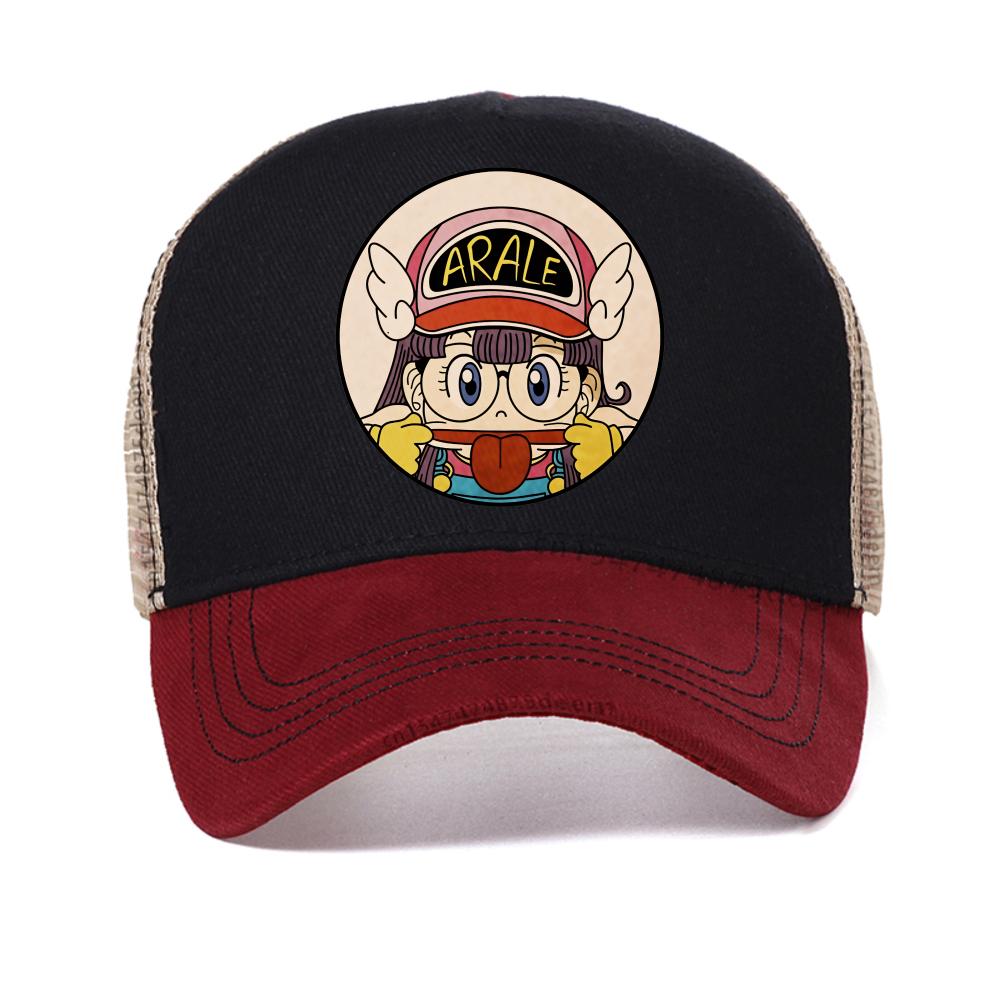 

Arale baseball cap female designer Japanese women s casual Summer mesh snapback hat outdoor Breathable sun unisex sport hats Adjustable красный