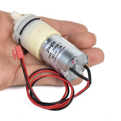 1Pcs Self-Priming Suction 370 Mini Diaphragm Water Pump 12V For Diy Dispenser Tea Table Garden Watering Small Pump