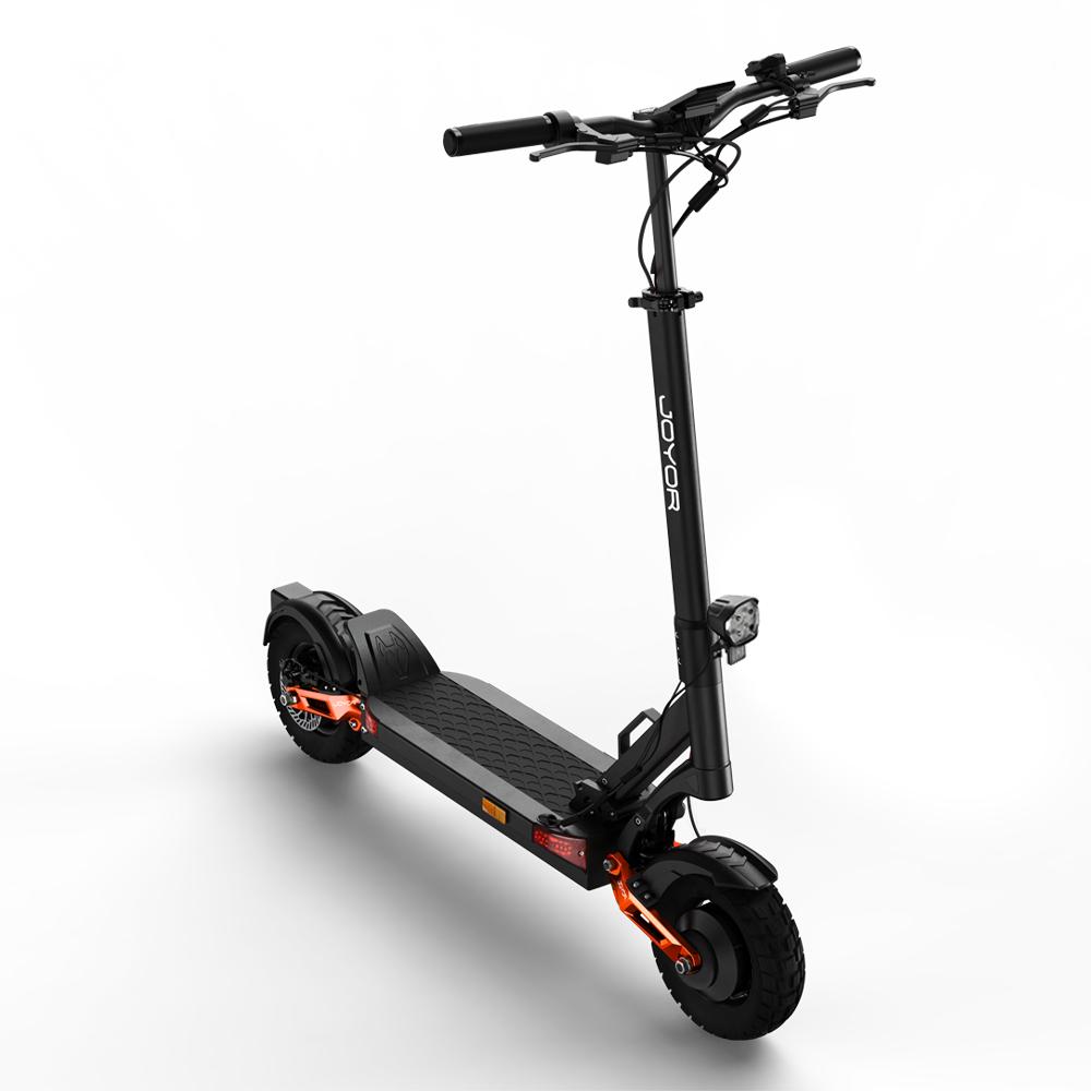 JOYOR T-PRO Elektroroller 1000W Motor 48V26AH Akku Elektroroller für Erwachsene Max. Belastung 120KG Tragbarer faltbarer Elektroroller für Pendler