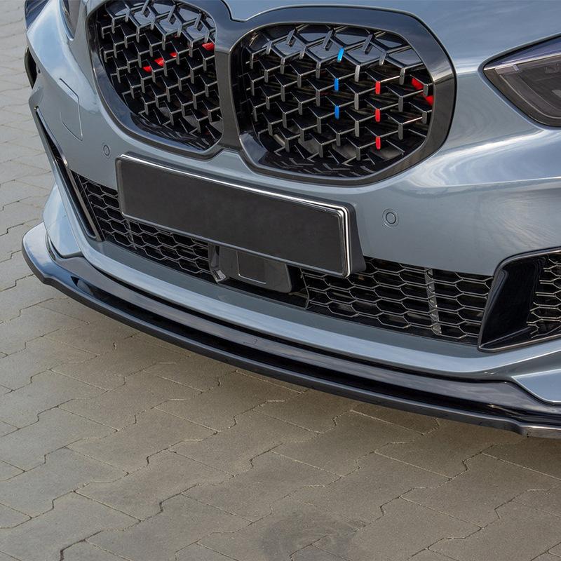 Para BMW F40 Serie 1 M Sport 118i 120i 128ti 2020 2021 2022 2023 Labio Spoiler Divisor Difusor Kit de Carrocería para Parachoques Delantero