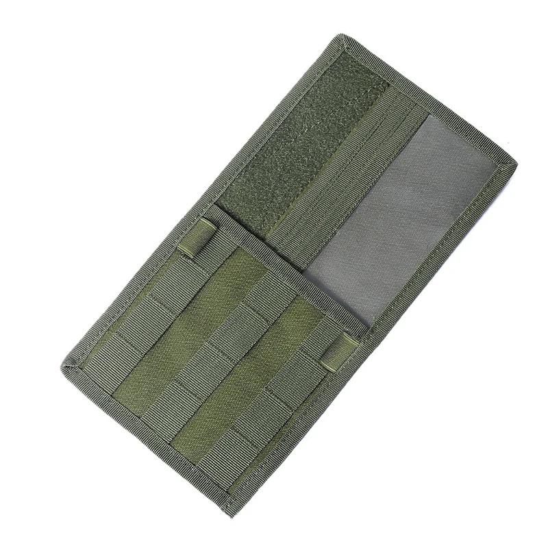 

Universal Tactical Visor Organizer for Car Sun Visor Molle Compatible EDC Storage Pouch Hunting Auto Accessories Holder Case зелёный
