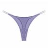 Lycra Fine Ribbed Cotton T-Back Thong for Women – Sexy, Comfortable, Breathable G-String with Thin Straps