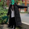Down and Padded Jacket Women's New 2025 Thickened and Warm Korean Version of Loose Long Over-the-knee Cotton Jacket Winter Padded Jacket