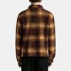 Stussy SS22 Shadow Plaid Sherpa Zip Shirt Unisex 1110224