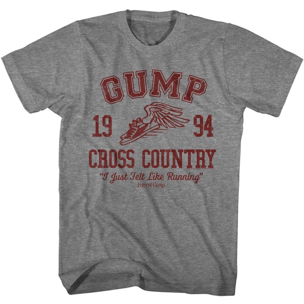 

Forest Gump Movie I Just Felt Like Running Cross Country 1994 Men s T Shirt 4XL