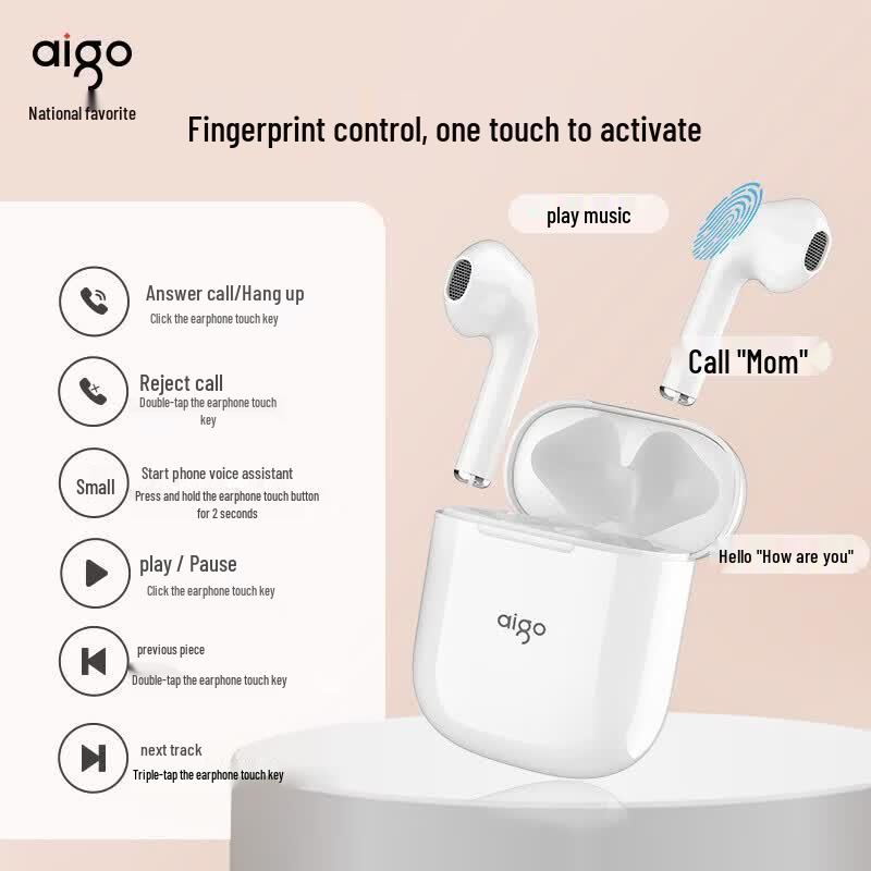 aigo T18 True Wireless Bluetooth Earbuds