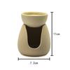 Essential Oil Burner Ceramic Tealight Candle Holder Decorative Aroma Burner Ceramic Oil Diffuser for Living Room Yoga Room
