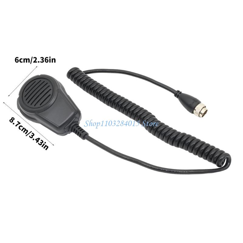 R6FF HM-180 Mic Speaker Reliable Microphones Plastic Handheld Mic for IC-M700 IC-M710