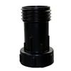 Adaptador Extensor para Tanque IBC S60 a S60 Adaptador Conector de 2 Pulgadas Montaje Manguera Extensión Plástica para Riego de Jardín Tanque de Agua