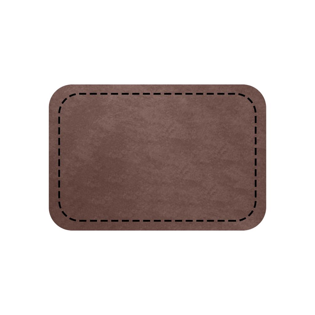 Personalized Custom Leather Label Leather Hat Patch With Adhesive Leather Patch Hat Custom Fabric Sewing 10pc