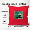 K-Kanye W-West Rapper Cushion Cover Pattern Printed Pillowcase for Living Room Sofa Cushion Cover & Bedroom Decor