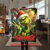 Christmas Gift Comedy Movie How the Grinch Stole Christmas blanket home warming, four season bed decoration sofa cover flannel throwing blanket K15