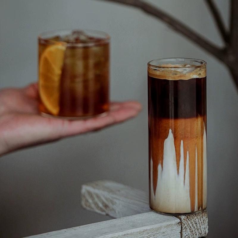 Heat-Resistant Borosilicate Glass Coffee & Tea Cup