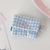 Mini Porta-Moedas Estilo Coreano: Porta-fones de ouvido, batom, cartão e chaves portátil