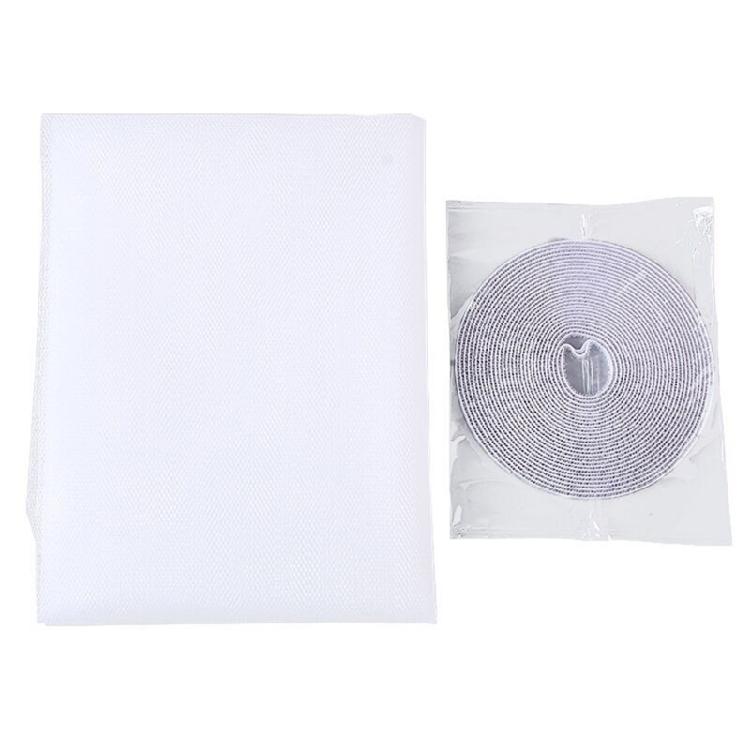 Pack of 2pcs Anti Fly Window Screen Net DIY Self-adhesive Fly Window Net