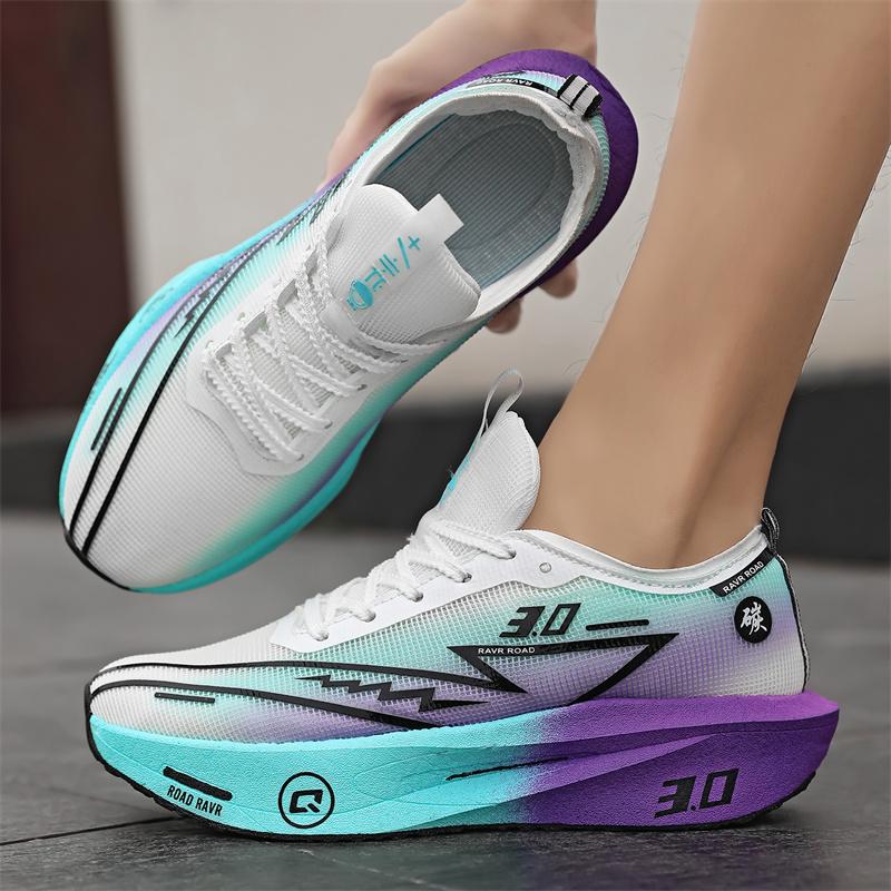 Nuove Scarpe da Corsa Uomo Specialità Maratona Uomo Sportive Leggere Piastra in Carbonio Donna Comode Atletiche Antiscivolo Sneakers
