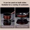 Stainless Steel Pot Rack Kitchen Organizer Heat-Resistant Not Easily Deformed Cooking Pot Holder Dish Tray Stand