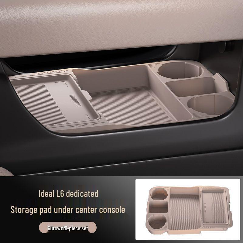 Silicone Center Console Storage Box for Li Auto L6/L7