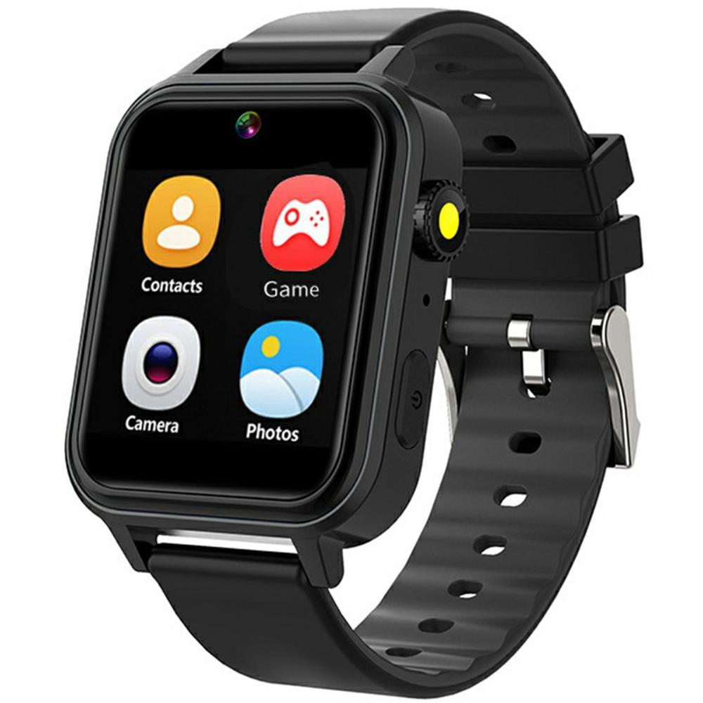 

A8 1.54 Inch Touch Screen Kids Smart Watch Story Telling Habit Tracker Camera Watch with Games Black 1