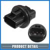 Front Turn Signal Light Lamp Bulb Holder 81128-06470 for Toyota Avalon 2013-2016 Plastic Black Auto Accessories