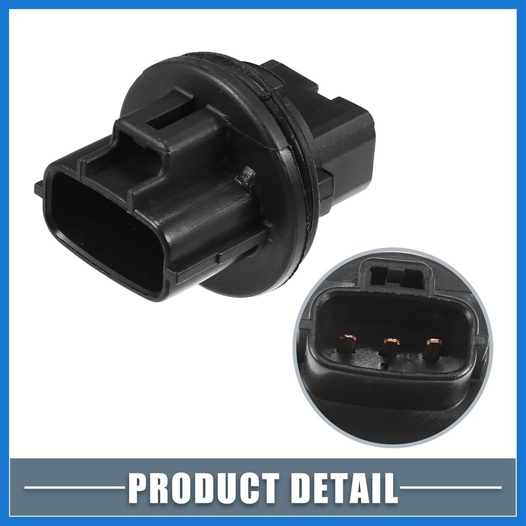 Front Turn Signal Light Lamp Bulb Holder 81128-06470 for Toyota Avalon 2013-2016 Plastic Black Auto Accessories