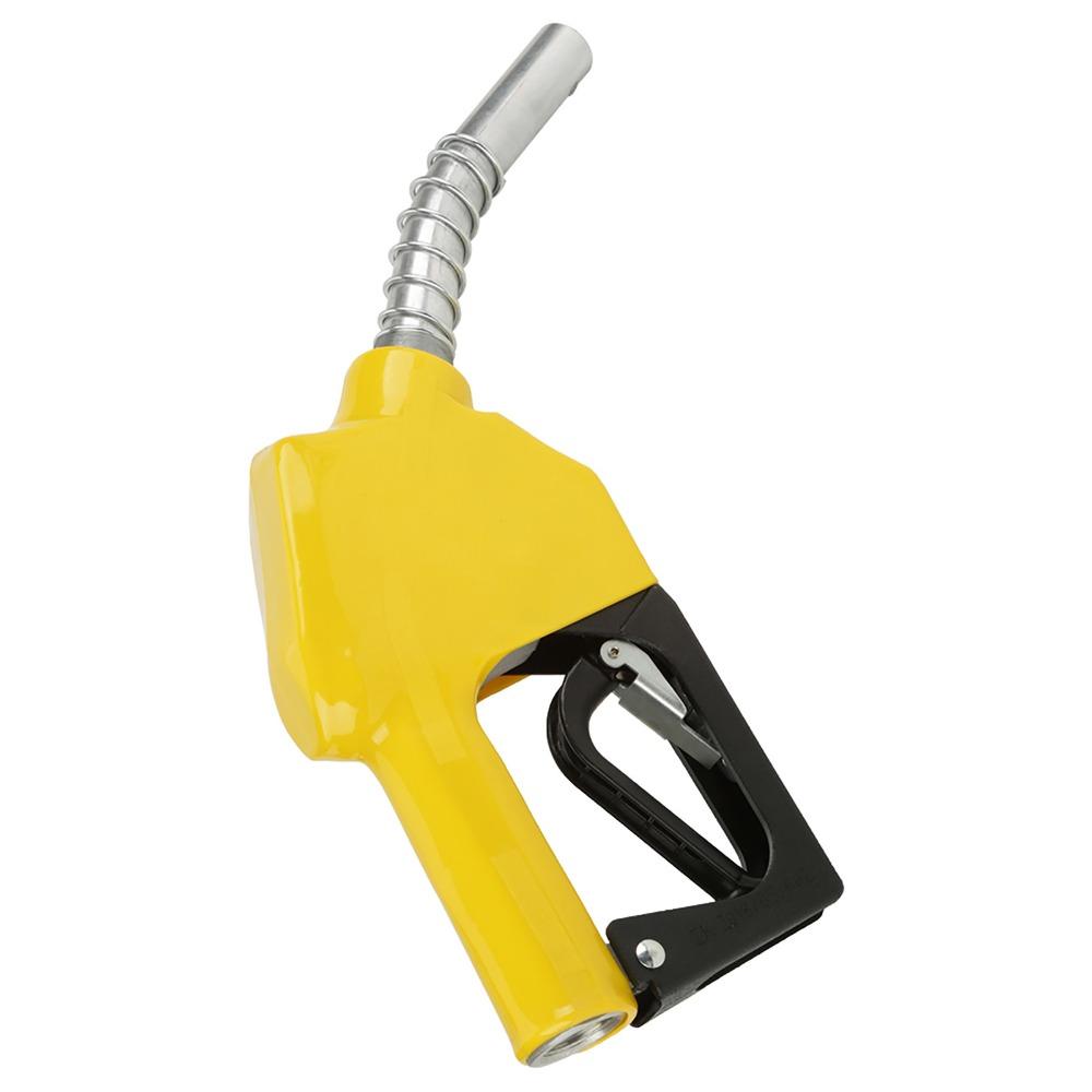 Yellow Automatic Fuel Nozzle Automatic Cut Off Fuel Dispensing Tool Oil Dispensing