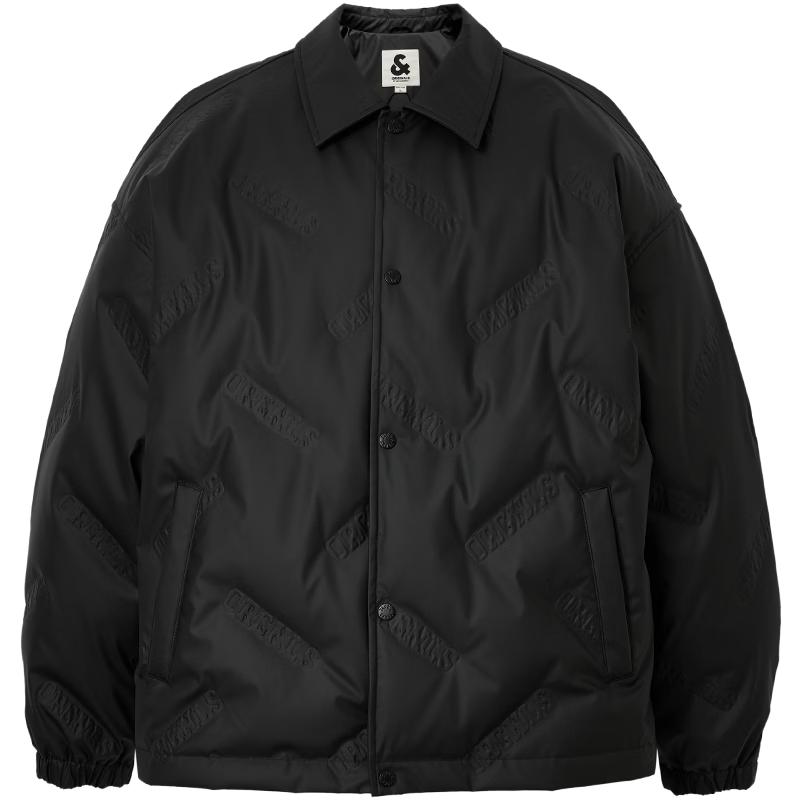 JACK&JONES Men s Spring Lapel Letter Down Jacket M