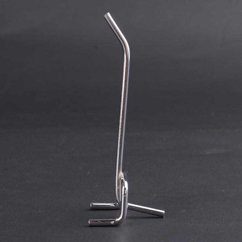 5Pcs Metal Universal Mesh Panel Hooks Retail Shop Mesh Stall Hangers Wall Hook Coat Bag Supermarket Shelf Hook