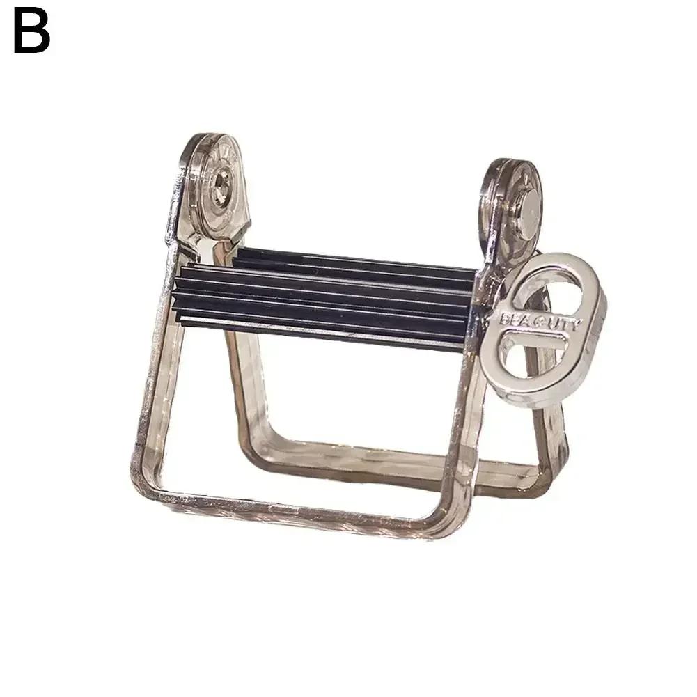 

Toothpaste Squeezer Tooth Paste Holder Bathroom Tools Tube Cosmetics Press Facial Cleanser Rolling Squeezing Dispenser Tools чорний