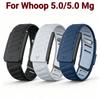 Adjustable Dual-Color Sports Silicone Wristband Replacement Strap Compatible With Whoop 5.0 Tracker Watch Accessory