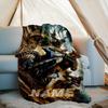 Dirt Bike Race Outdoor Customize Your Name Blanket Comfortable Soft Lightweight Allseason Multipurpose Blanket For Travel Camping Picnics Sofa Office