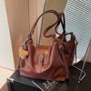 Retro commuter tote bag women's new versatile large-capacity shoulder messenger bag multi-functional backpack