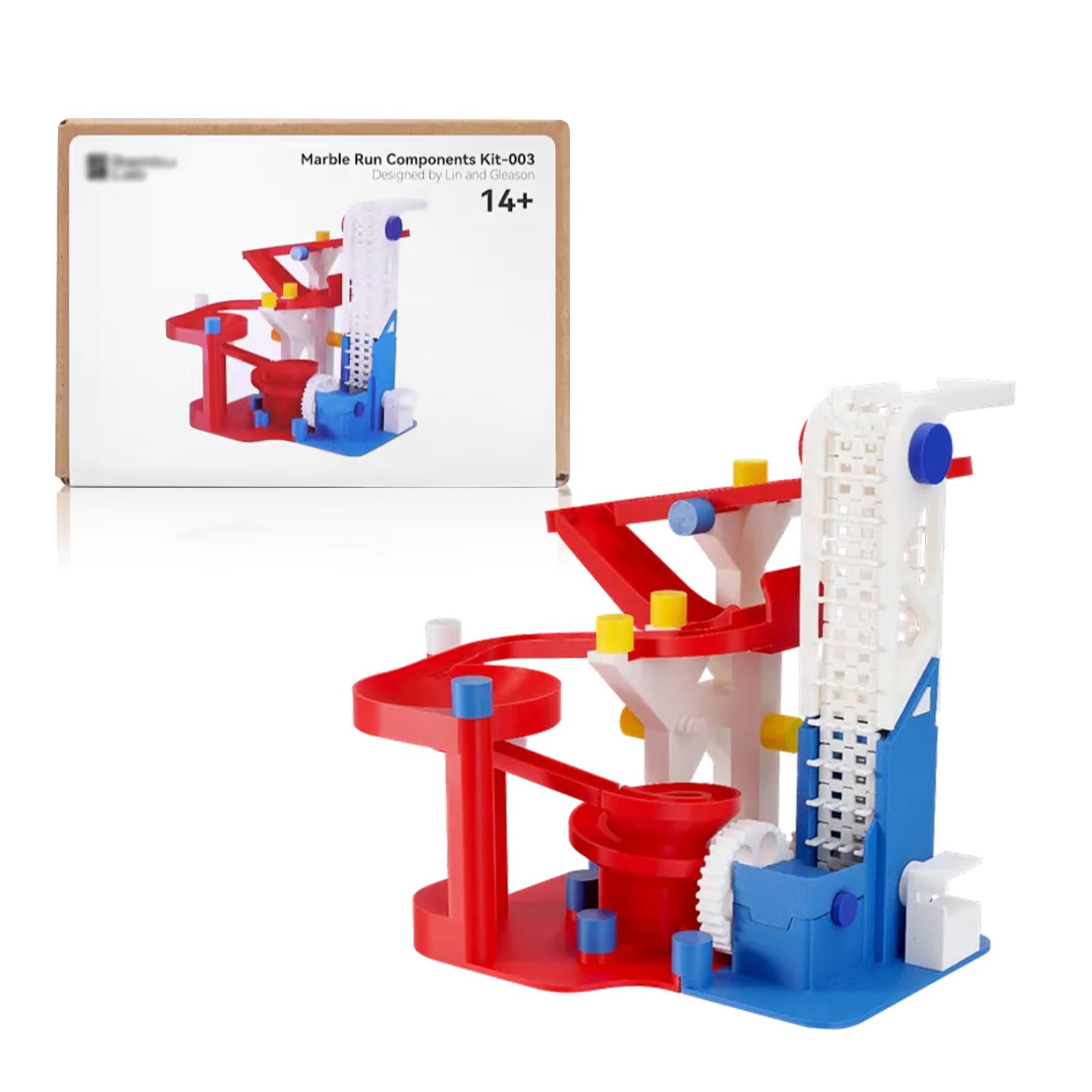 Original Bamboo Lab Makerworld MH003 3D Printer Accessory - Marble Run Creative Model Kit