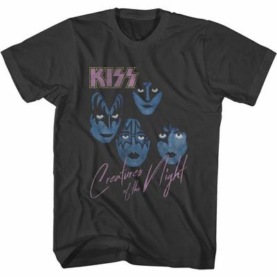 Футболка для дорослих Kiss Creatures of the Night Smoke