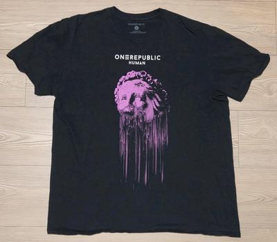 Onerepublic 2022 One Republic Human Tour Pánská velikost XL Koncertní tričko Unisex tričko