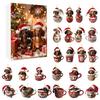 2025 Dachshund In Mug Advent Calendar 24-Day Christmas Countdown Box with Acrylic Ornaments Cute Dog Lover Gift