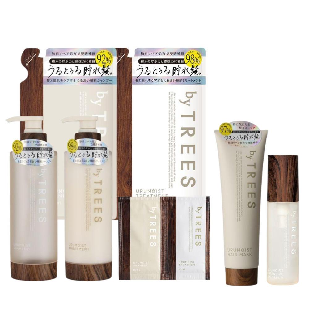 

ByTrees Uru Moist Hair Care Series Trial Set 10ml each