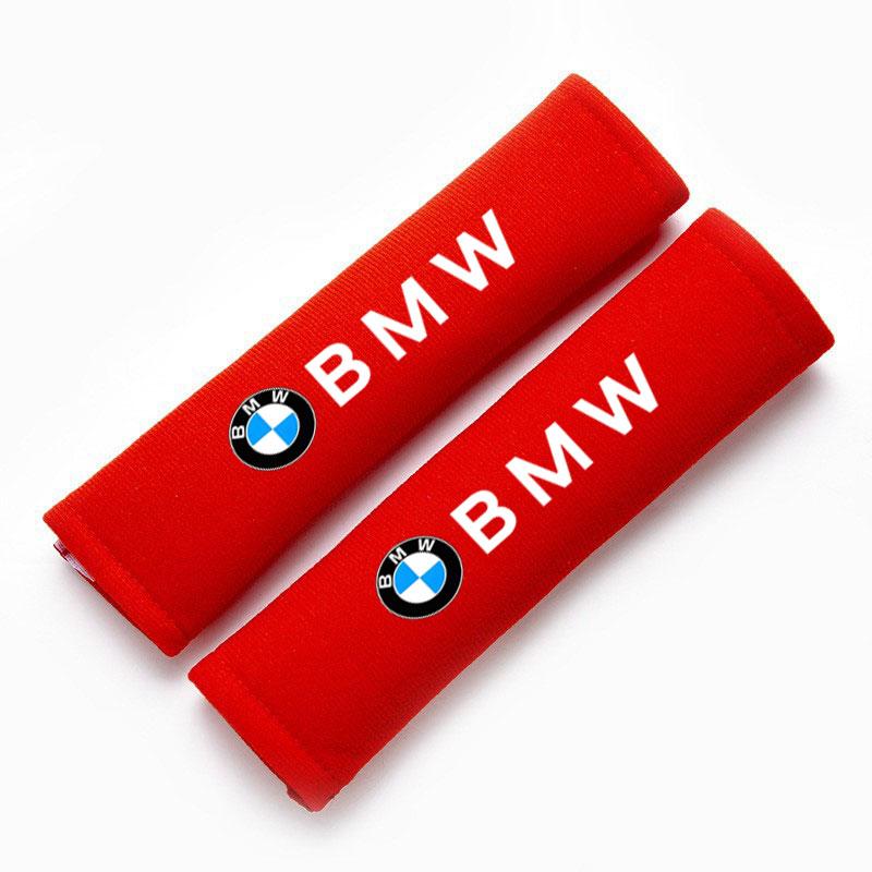Car Safety Belt Pad Carbon fibre Shoulder Pad Safety Strap Cover For BMW M e46 e90 e60 f30 f10 e39 e36 g20 g30 f20 Accessories GG7