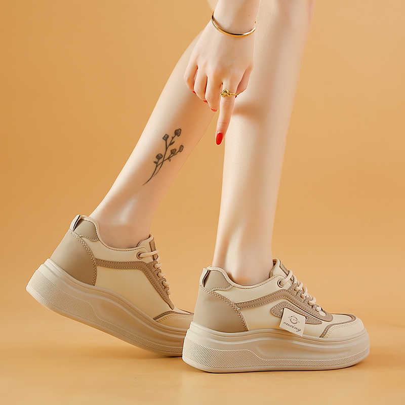 Fashion Rubber Sole Appearance Increases Sneakers Black Ladies WOMEN ANKLE BOOTS Shoes Womens Sneakers Boots Sports Hit Fashion