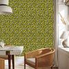 Green Leather Yellow and Olive Wallpaper for Living Room and Bedroom 50x1000