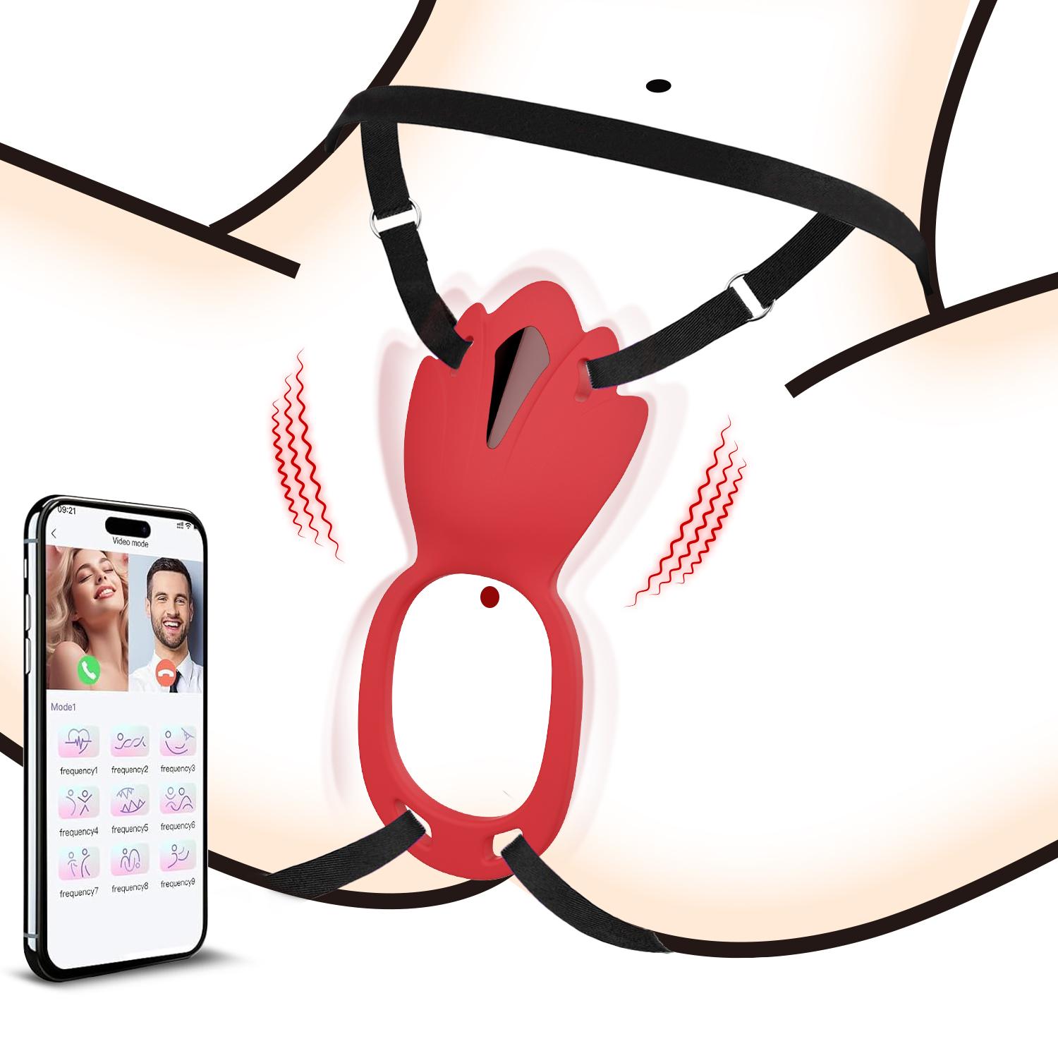 Беспроводной Bluetooth G Spot Dildo Вибратор для женщин APP Remote Беспроводные трусики Вагинальный вибрационный массажер Секс-игрушки для пар