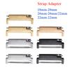 2 Stück Armbandadapter Edelstahl Uhrenarmbandverbinder 20mm auf 18mm 20mm auf 22mm 22mm auf 20mm Schnellverschluss-Stifteverbinder