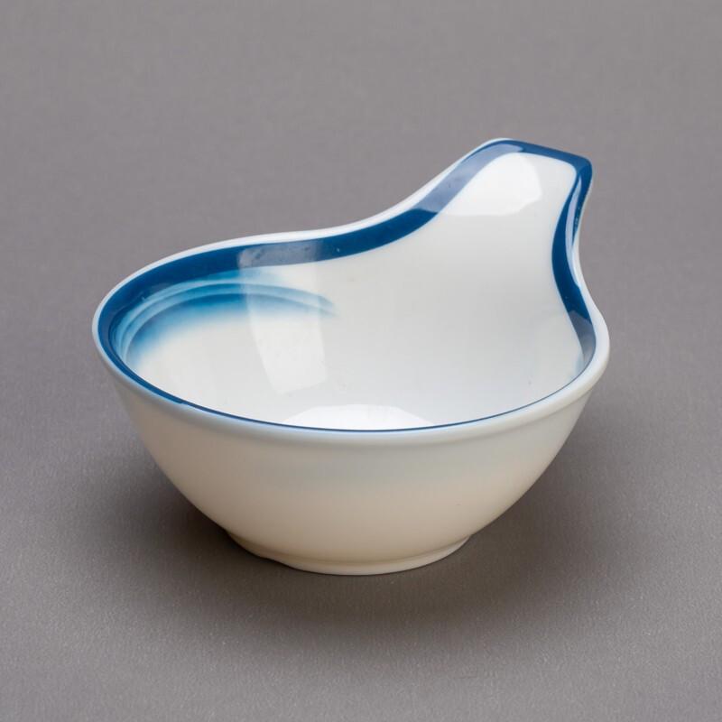 Yang Ge Cloud Sea Melamine Single-Handle Sauce Dishes (25-Pack)