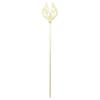 Sparkling Royal Scepter with Rhinestones Decors Flower Wand For Stage Performances And Wedding Dance Ball Stage Prop