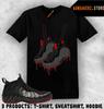 Koszulka Pasująca do Butów Foamposite One Cough Drop 2025 Dopasowana do Sneakersów Drip Foams T-Shirt