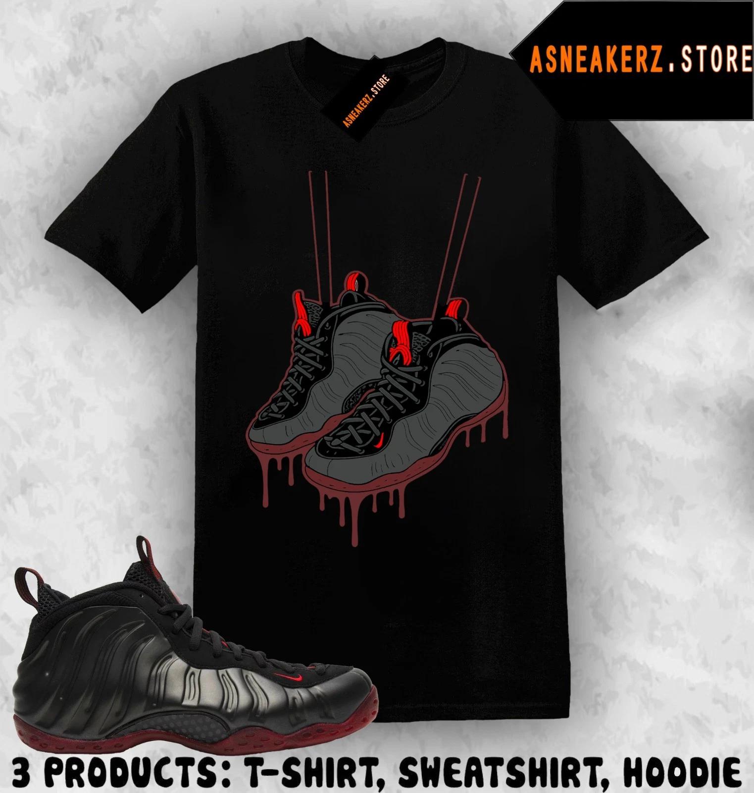 Футболка в тон кроссовкам Foamposite One Cough Drop 2025, matching drip foams, футболка 2XL