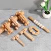 Wooden Massager Set, Mother's Day Gift. Handheld, Effortless, Convenient, Simple and Practical Meridian Massage Wonder