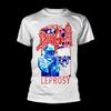 Nové Death Band - Leprosy Pevná Bavlna Bílá S-5XL Tričko BT127 Unisex Tričko