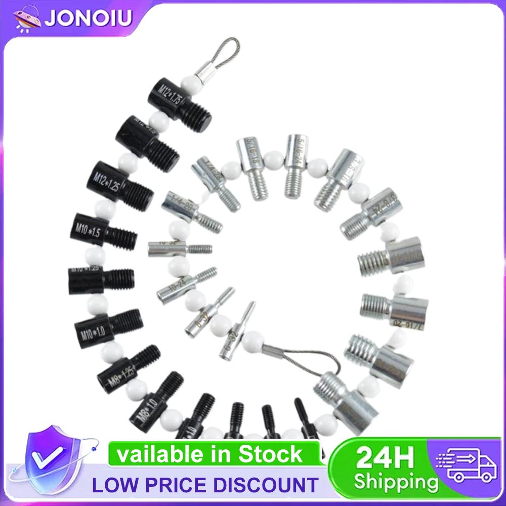 Inch & Metric Bolt Nut Screw Thread Checker 23 Inch & 21 Metric Sizes Portable Bolt Thread Checker Bolt 26 Male/Female Gauges China Mainland