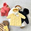 Thickened Children's Hooded Down Jacket Mid-length Winter Warm Jacket Boys and Girls Down Jacket